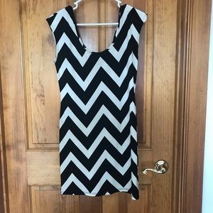 Patterned Bodicon Dress